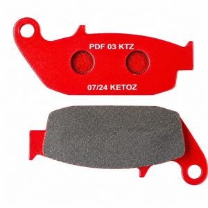 Pastilla de Freno para TVS Apache RTR 180 y AKT 180 X | Ketoz - white