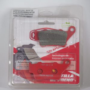 Pastillas de freno delanteras 04KTZ para Bajaj Pulsar NS200 y 220S