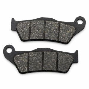 Pastillas de freno delanteras 770060 para Bajaj Pulsar NS200 en fondo blanco