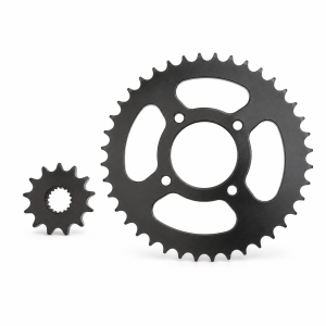 Kit de piñones KITPIÑIN033 para Suzuki GS 125 - fondo blanco