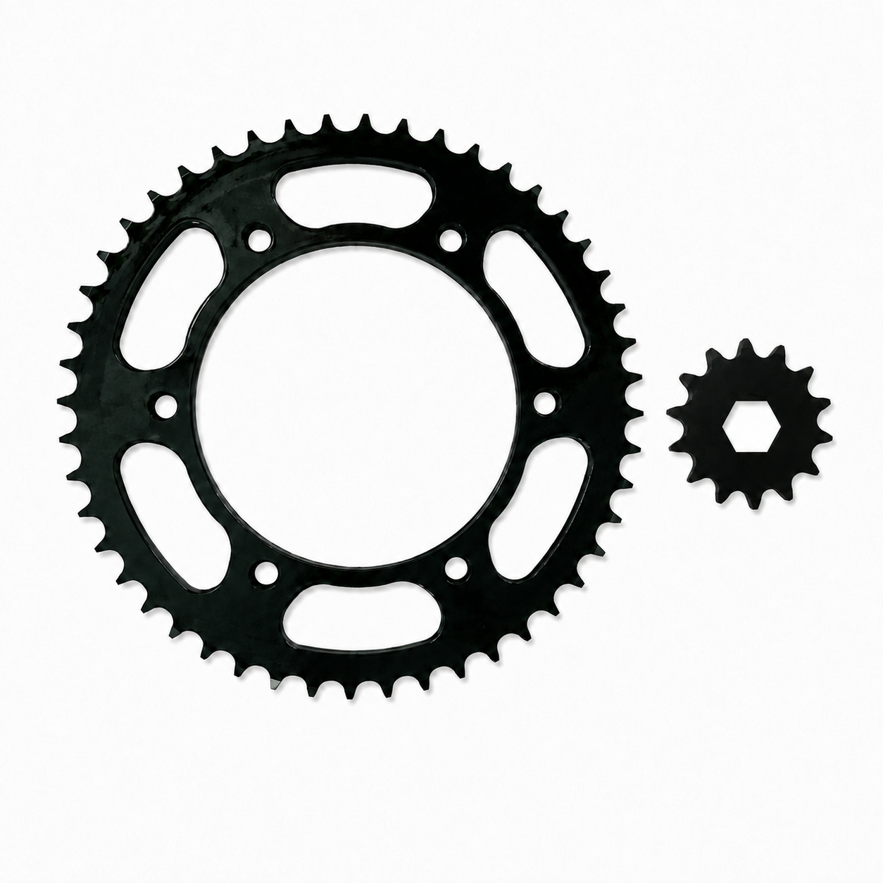 Kit de piñones para Yamaha / R15 V3 - imagen ilustrativa basada en catálogo