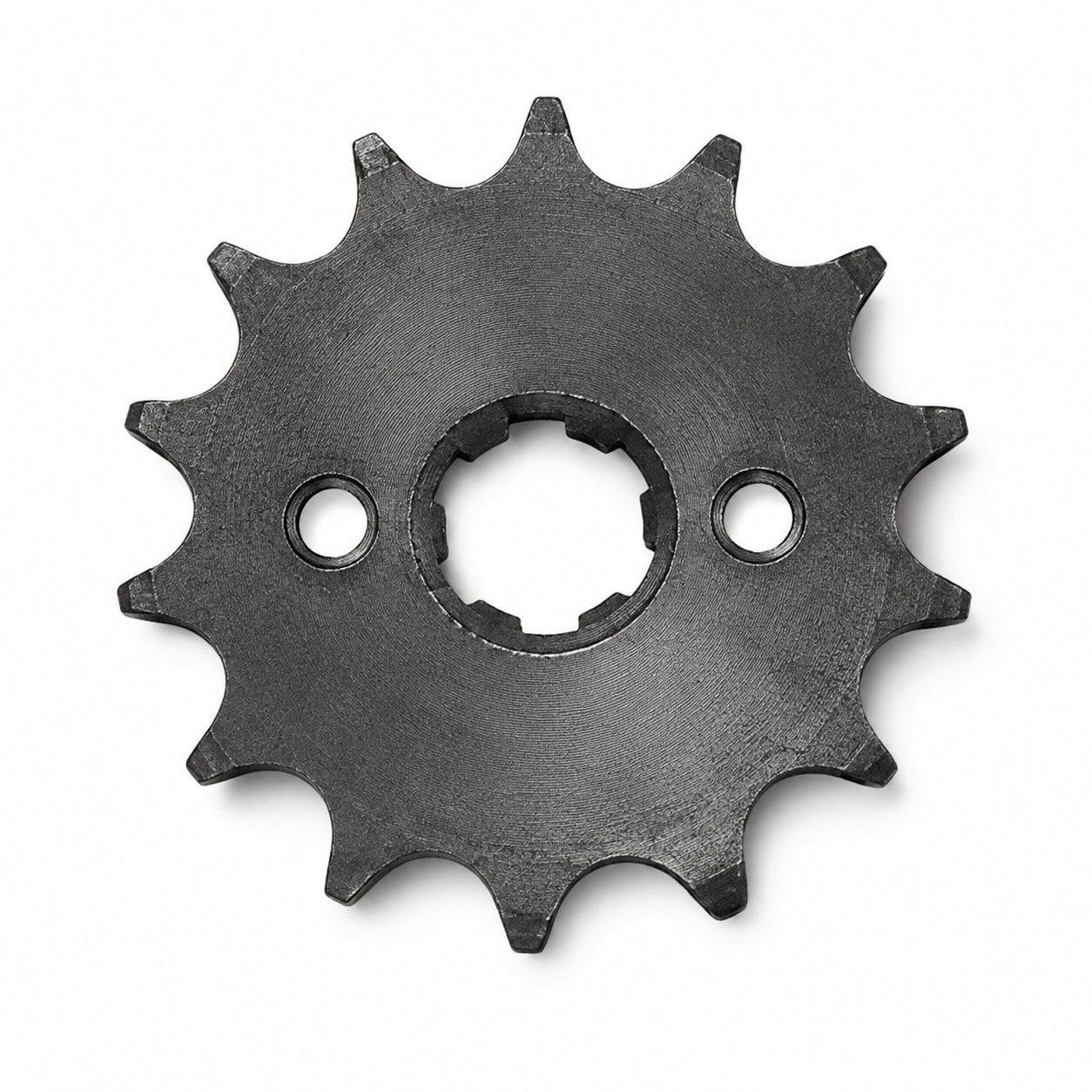 Piñón delantero para AKT110 / Eco Deluxe / CB110 — 14T - imagen ilustrativa basada en catálogo